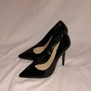 Black Patent Leather Stilleto
